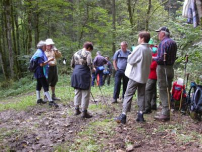 verdiente Pause nach anstrengender Wanderung